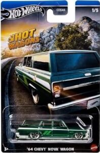 Hot Wagons Arabalar HWR56-HRR89 01/05 '64 Chevy Nova Wagon