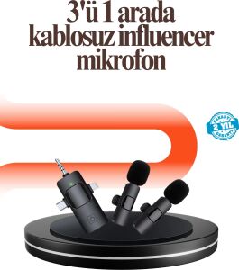 Tak ve Kullan Mikrofon - Gürültü Engelleyici