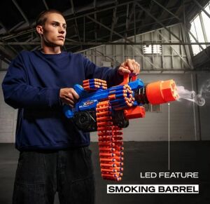 x Shot Insanity Smoking Barrel Dumanlı Dart Tabancası 72 Dart
