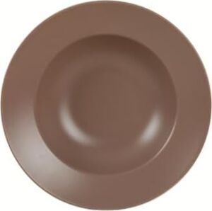 Mat Açık Taupe Makarna Tabağı 26 cm 958