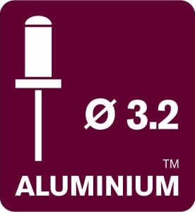 Kör Perçin Universal Alüminyum, 50 Adet Matkap Ucu Dahil, 3,2 x 8 Mm, 5000383