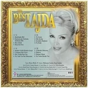 Ajda Pekkan The Best Of Ajda Pekkan Renkli 2'li Plak