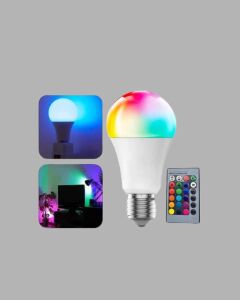 Renk Değiştiren Rgb LED Ampul 16 Renk Uzaktan Kumandalı 2025 Model