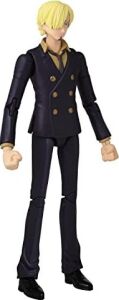 Anime Heroes Tek Parça Sanji 6.5” Aksiyon Figürü Standardı