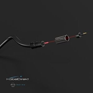 – 1,5m – Mini Toslınk Kablosu (Dijital Ses Kablosu, Optik, Toslınk-Mini Toslınk, Fiberoptik Kablo/lwl, Dijital Ses Sinyalini Televizyona/amplifikatöre/hi-Fi Cihaza Iletir, Siyah)