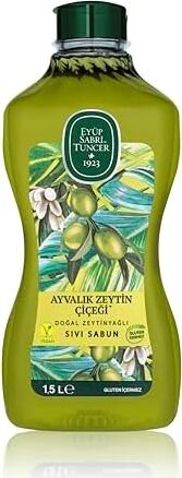 Doğal Zeytinyağlı Sıvı Sabun Ayvalık Zeytin Çiçeği 1,5 L Pet Şişe 1 Paket