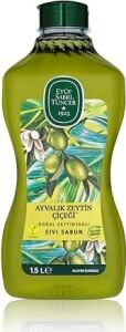 Doğal Zeytinyağlı Sıvı Sabun Ayvalık Zeytin Çiçeği 1,5 L Pet Şişe 1 Paket