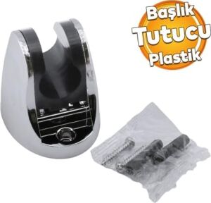 Duş Başlığı Tutacağı Mafsal Banyo Telefon Hortum Başlık Tutamağı Duvara Sabitleme Ayarlanabilir