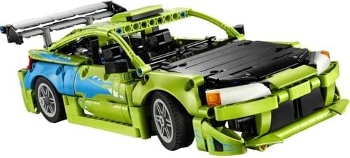 Fast And Furious Mitsubishi Eclipse Araba 42229-14 Yaş ve Üzeri Çocuklar Için Özel Boya Tasarımı ve Bagajda 2 Nos Tüpü Içeren Yaratıcı Oyuncak Yapım Seti, Hediye Fikri (827 Parça)