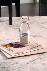 Bardak Blender Smoothie Meyve Sıkacağı Şarjlı Cam Taşınabilir