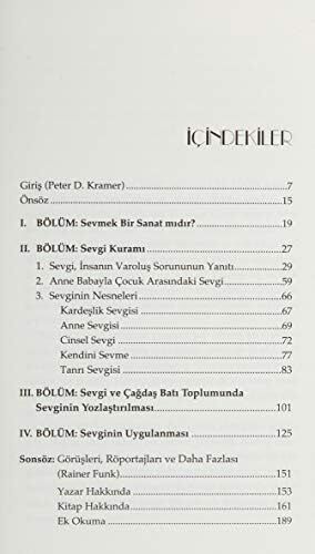 Sevme Sanatı (Modern Kapak)