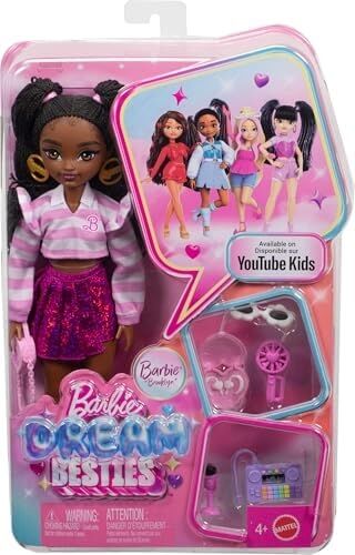 Kahverengi Saçlı ve Eklemleri Bükülebilen  Dream Besties 'brooklyn' Bebek ve Aksesuarları, Dans Temalı Oyuncaklar, JKP51