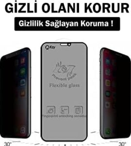 Xiaomi Redmi Note 8 Pro ile Uyumlu Tam Kaplayan Seramik Nano Esnek Hayalet Ekran Koruyucu