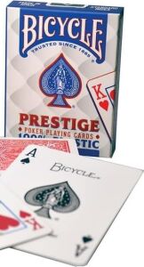 Prestige Rider Back 100% Plastik Standard Endeks Oyun Kağıdı Destesi