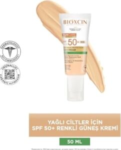 Sun Care Çok Yüksek Korumalı Yağlı Ciltler Için Renkli Güneş Kremi Tinted Spf 50+ 50 ml