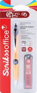 Office, Scrikss Ergo Versatil 0.5 mm Sarı & Min Uç 2'li Set, T00SCCC5ERG09A, Sarı, 0.5 mm