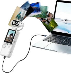 Profesyonel 4K Vlog Kamera Hızlı Odaklama ve IPS Ekranlı Taşınabilir Tasarım