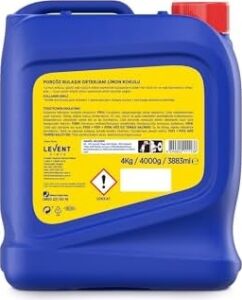 Bulaşık Elde Yıkama Deterjanı Limon Kokulu 4kg