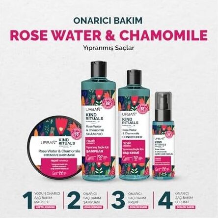 Care Kind Rituals Rose Water Chamomile Saç Bakım Serumu, 100 ml