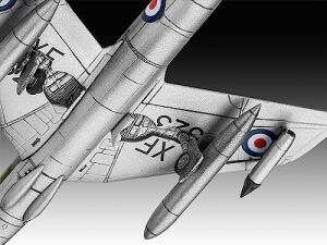 03833 Hawker Hunter Fga.9 1:144 Ölçekli Yapısız/boyasız Plastik Model Kiti
