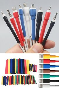 Makaron Set Isı ile Daralan Kablo Seti 164 Parça 8 Boy