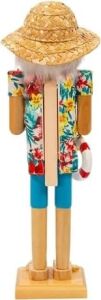 Kurt Adler Plaj Santa Fındıkkıran, 38 cm Boyunda