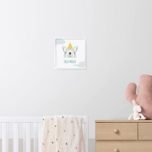 Bebek Odası Için Minimal Tasarımlı Çerçeve
