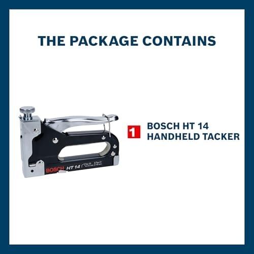 Professional Accessories 603038001 El Zımbası Ht 14 (Ahşap, Zımba Tipi 41), Siyah, 1 Adet