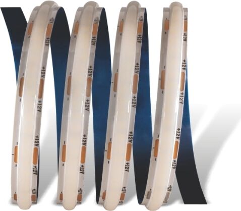 1 Adet 5 Metre Cata Ct 4541 Iç Mekan 216 Çipli Cob Şerit LED 6400K Beyaz Işık 12V