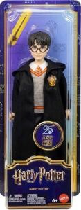 Mattel Harry Potter Oyuncakları, Çıkarılabilir Karakteristik Hogwarts Üniforması ve Asasıyla Birlikte Filmden Ilham Alan Harry Potter Figürü, JGM18