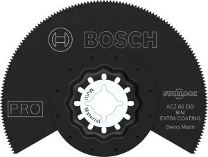 1x Pro Acz 85 Eıb Starlock Testere Ucu (Demir Içermeyen Metaller, Dolu Laminant Vinil, Pvc, Ø 85 Mm, Professional Aksesuar Çok Fonksiyonlu Makine)