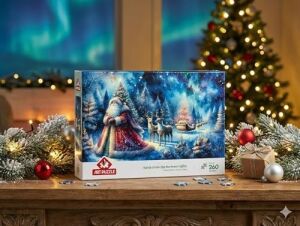 Kuzey Işıkları ve Baba 260 Parça Puzzle