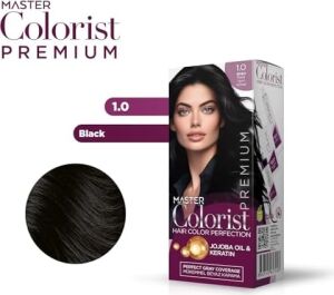 Premıum Yarı Kit Set Saç Boyası 1.0 Siyah