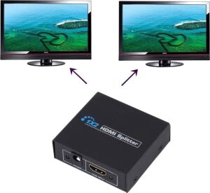 AL-4571 2 Port HDMI Switch Splitter Ekran Çoklayıcı