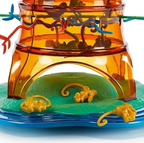 Mattel Games Tumblin' Monkeys 25. Yıl Özel Kutu Oyunu Çocuklara ve Aile ile Arkadaşlarla Geçen Akşamlara Yönelik Tumblin' Monkeys 25. Yıl Özel Kutu Oyunu HTW65