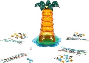 Mattel Games Tumblin' Monkeys 25. Yıl Özel Kutu Oyunu Çocuklara ve Aile ile Arkadaşlarla Geçen Akşamlara Yönelik Tumblin' Monkeys 25. Yıl Özel Kutu Oyunu HTW65