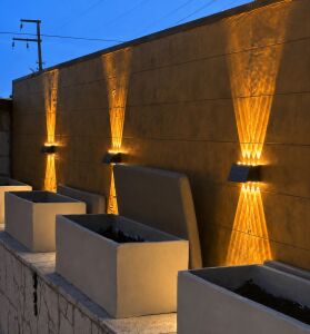 Eco Lounge 1 Adet Cata Ct 8010 Kos 20W Solar LED Aplik 2700K Amber
