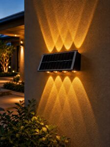 Eco Lounge 1 Adet Cata Ct 8010 Kos 20W Solar LED Aplik 2700K Amber