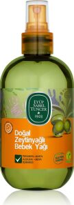 Doğal Zeytinyağlı Bebek Yağı, Pet Şişe, 1 Paket, 280 ml