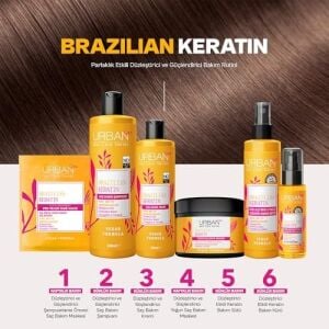 Care Brezilya Keratin Düzleştirici Etkili Duş Öncesi Saç Bakım Maskesi 50 Ml-Vegan | Düzleştirici