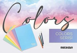 A4 60 Yaprak Kareli Defter 3'lü Paket, Somon, Pembe, Mavi