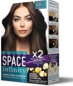 Space Infınıty Set Saç Boyası 3.0 Koyu Kahve