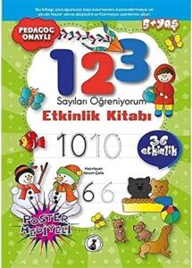1, 2, 3 Sayıları Öğreniyorum: Etkinlik Kitabı (Poster Hediyeli)