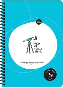 A5 Spiralli Akademik Ajanda - Gözüm Yükseklerde