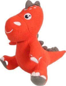 Dino Peluş Oyuncak Turuncu 25 cm