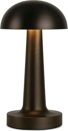 Siyah Dokunmatik Şarjlı Masa Lambası – 3 Renk Modu (6400K-3200K-1600K), 2W Led, 30-50 Lümen, 1200MAH Batarya, USB 5V Dc