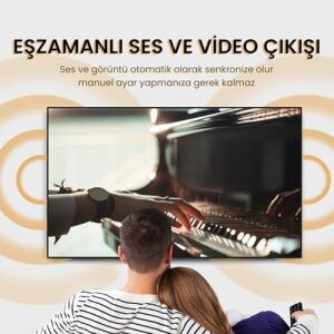 4K 60Hz 18GBPS Hdr Arc Hdcp HDMI 2.0 Kablo 3 Metre