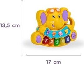 Birlik Toys Türkçe Masalci Fil Piyano Çocuk Oyuncagi