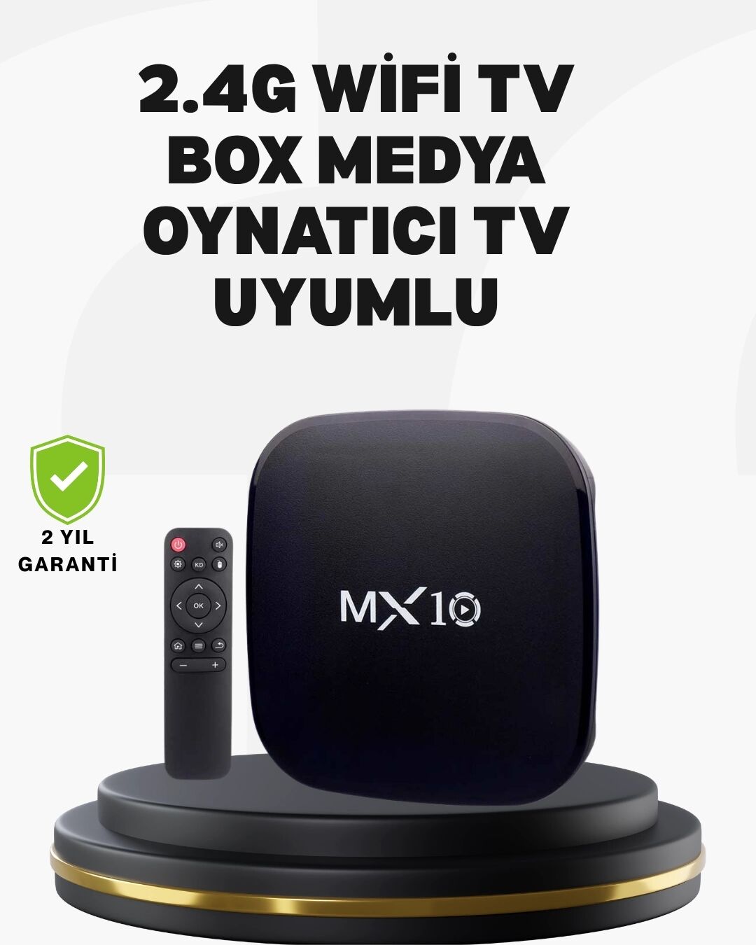 Android Tabanlı Akıllı Medya Oynatıcı – 4 Çekirdekli Işlemci, Ekran Yansıtmalı