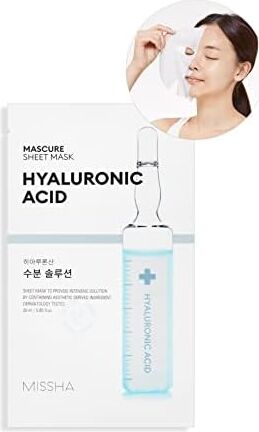 Hyalüronik Asit Içerikli Nemlendirici Yaprak Maske Mascure Hydra Solution Sheet Mask (Hyaluron Acid)
